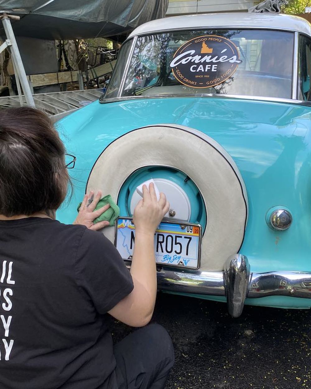 Classic car detail — full shine by Black Rock Mobile Detailing in Sandpoint, Idaho